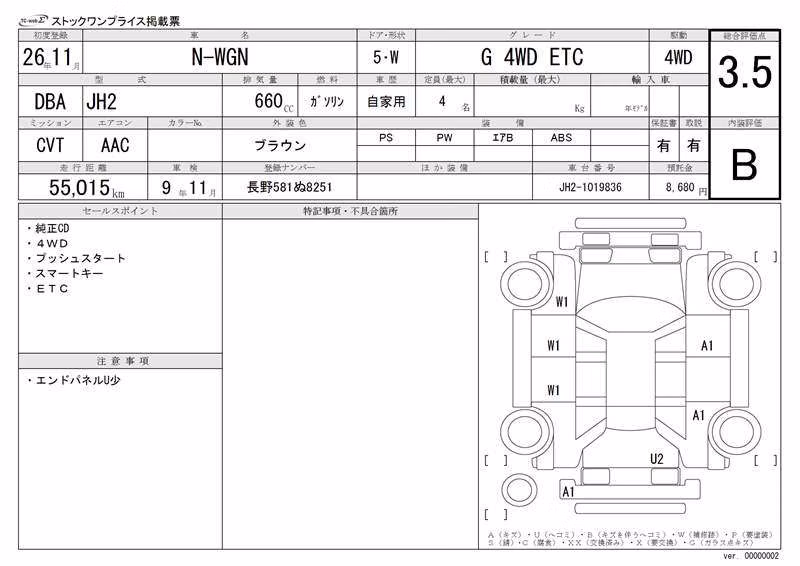 HONDA N-WGN