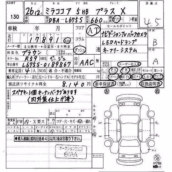 DAIHATSU MIRA COCOA