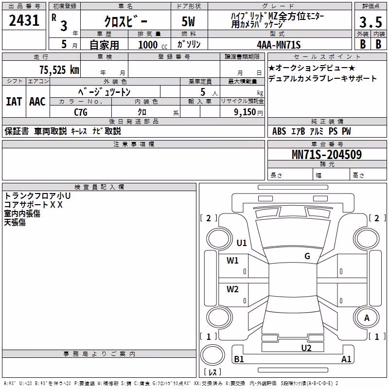 SUZUKI XBEE