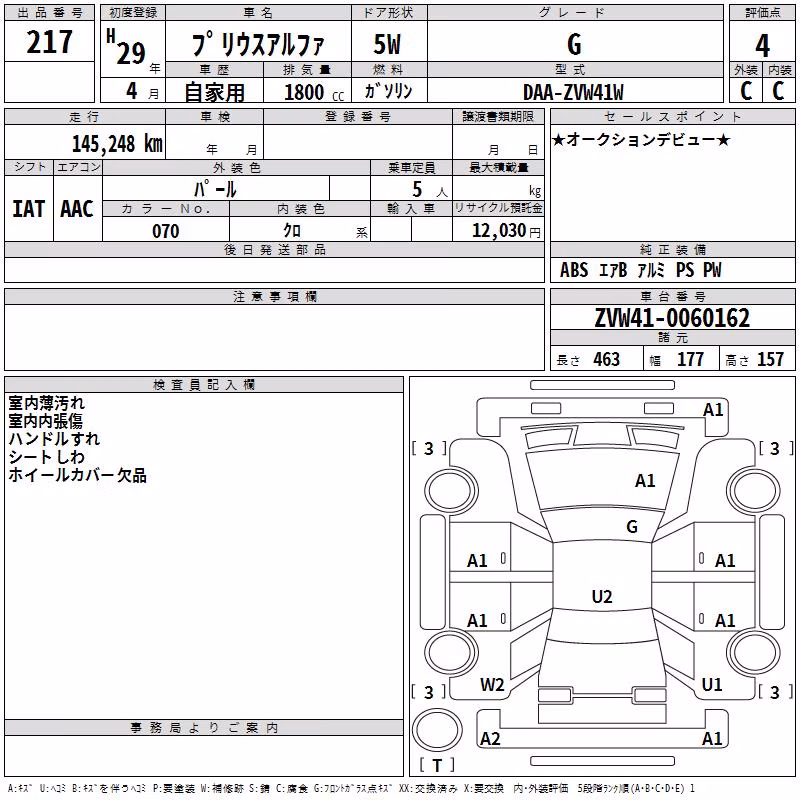 TOYOTA PRIUS ALPHA