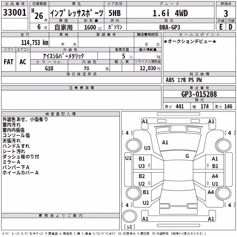SUBARU IMPREZA