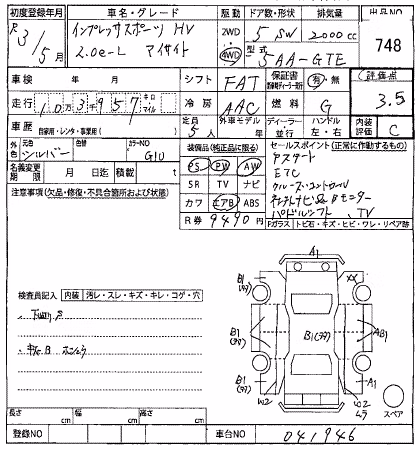 SUBARU XV
