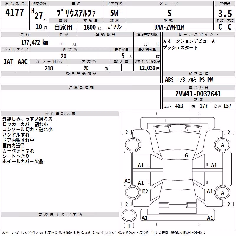 TOYOTA PRIUS ALPHA
