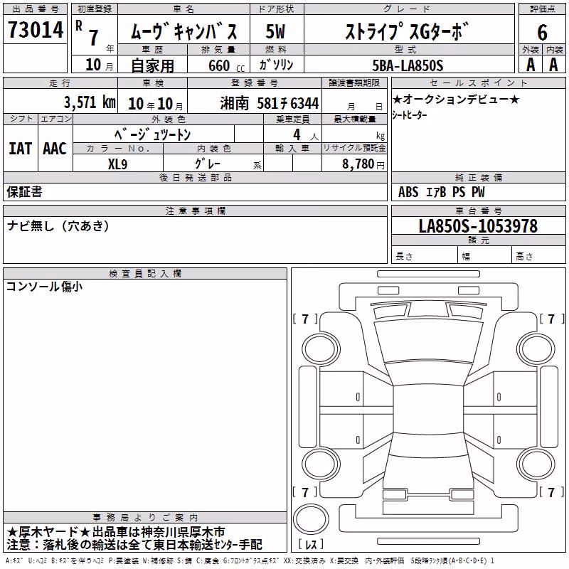 DAIHATSU MOVE CANBUS