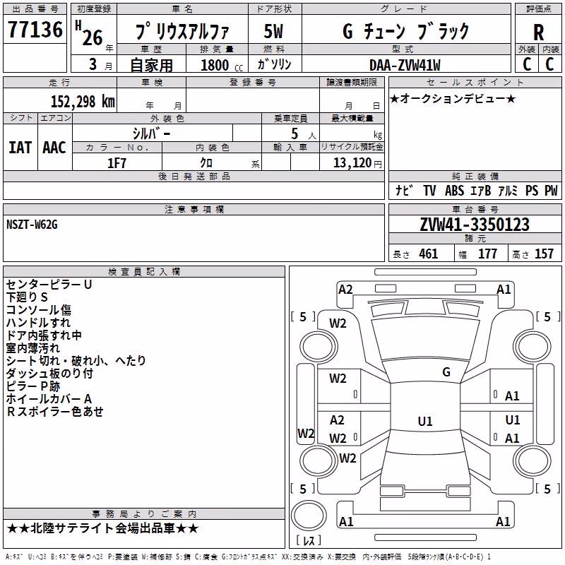 TOYOTA PRIUS ALPHA