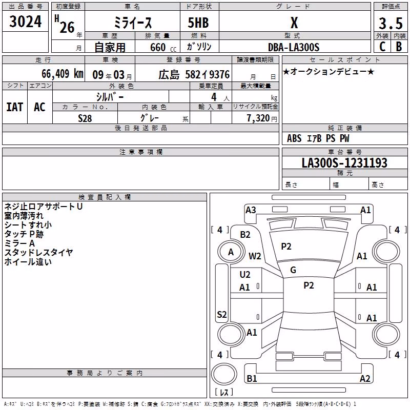 DAIHATSU MIRA E:S