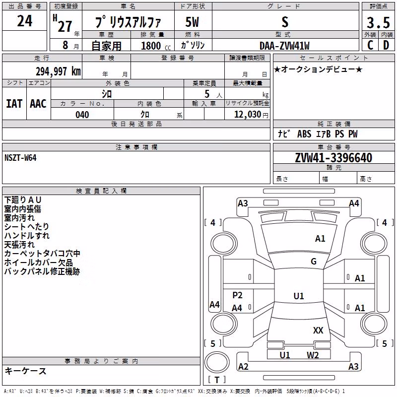 TOYOTA PRIUS ALPHA