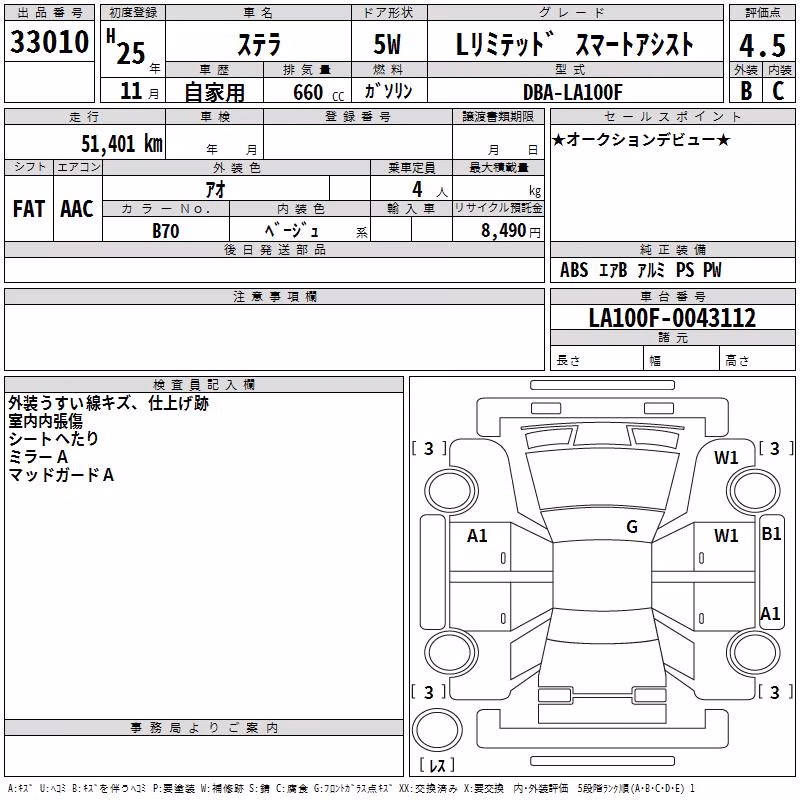 SUBARU STELLA