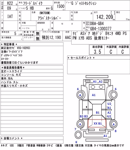 HONDA FREED SPIKE