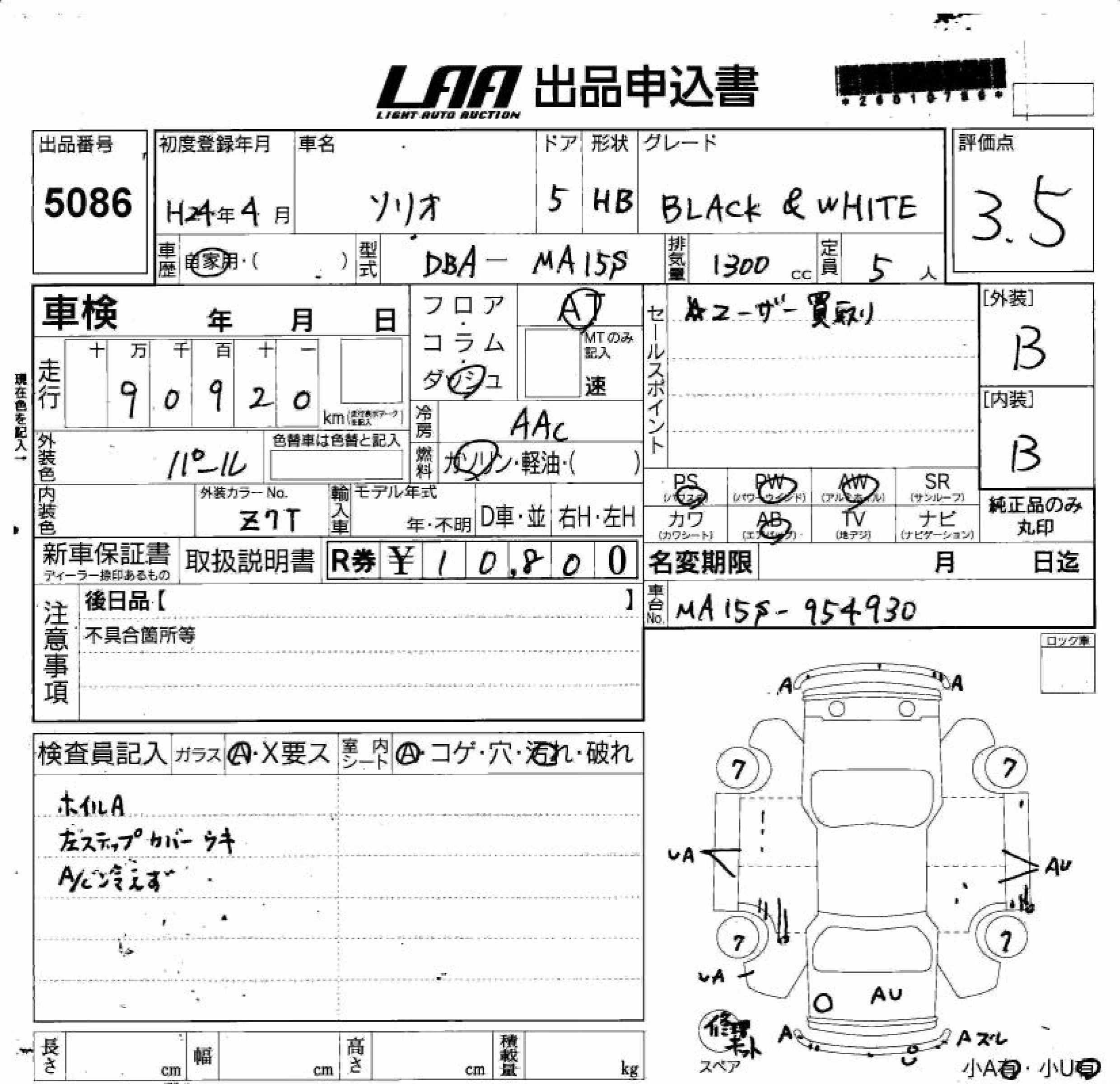 SUZUKI SOLIO