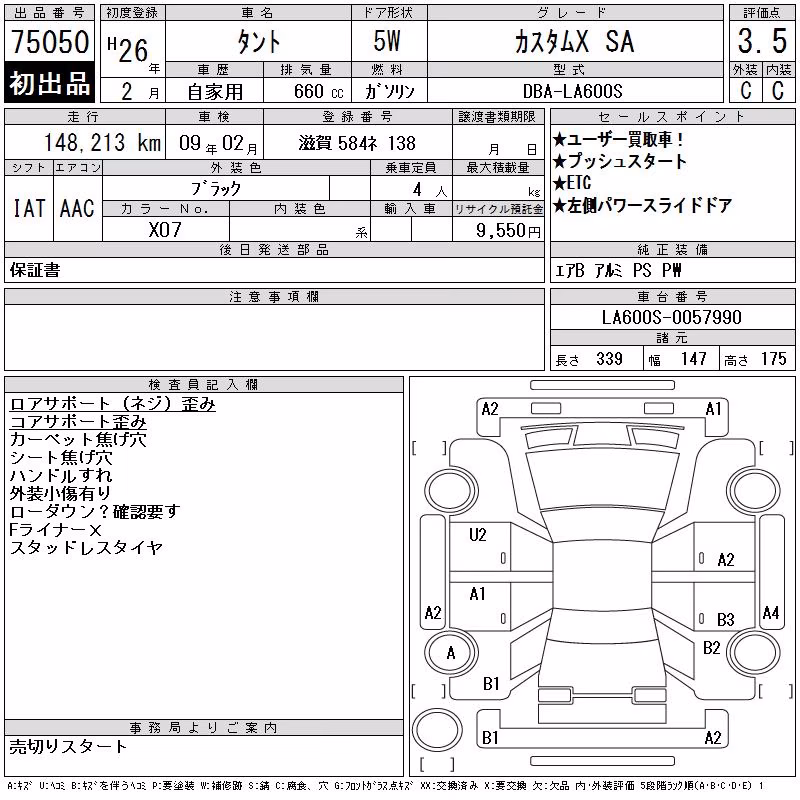 DAIHATSU TANTO