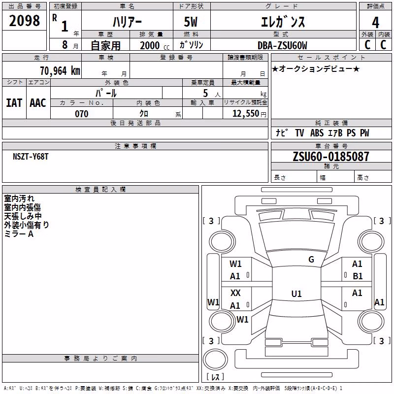 TOYOTA HARRIER