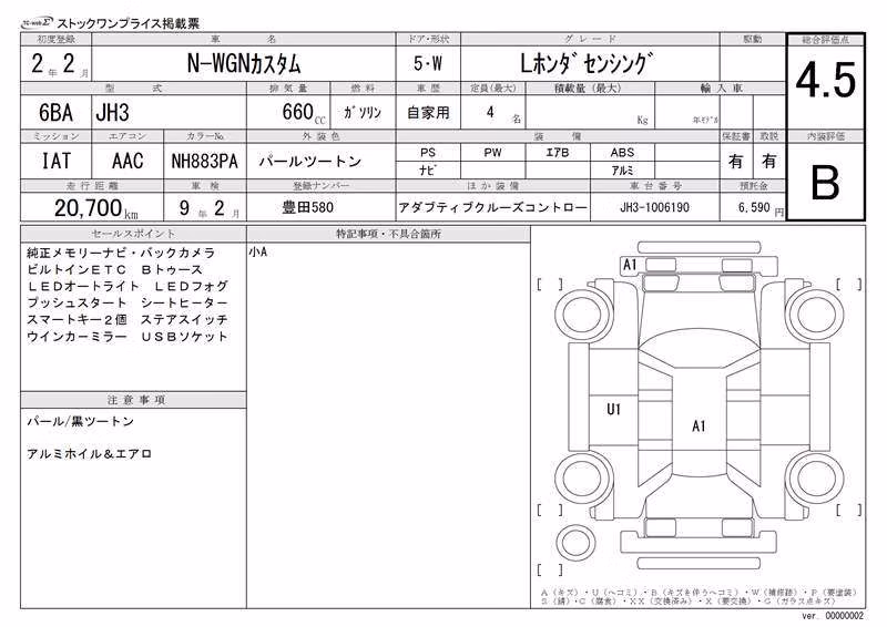 HONDA N-WGN