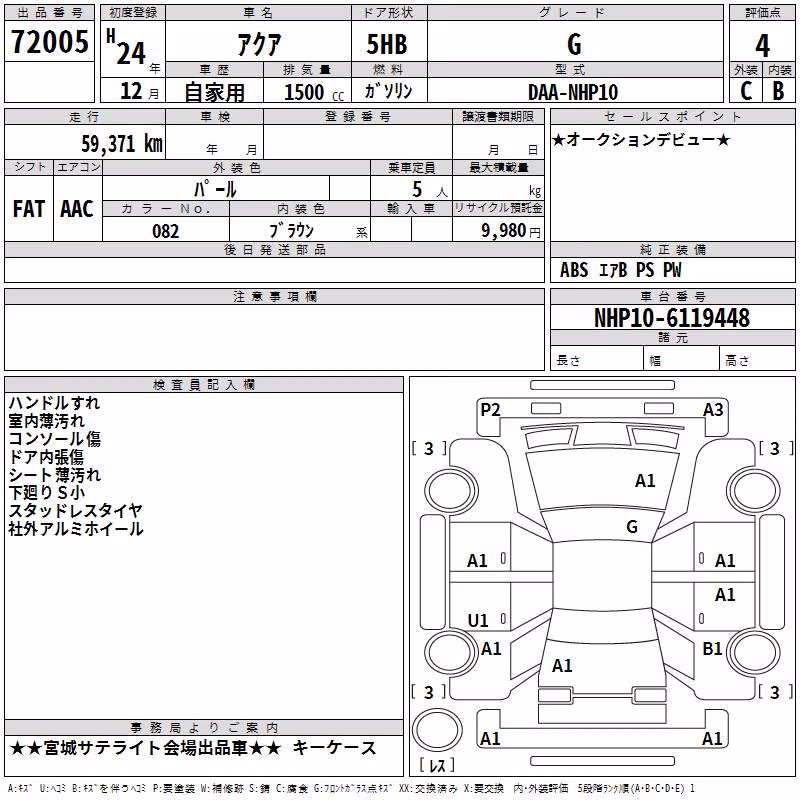 TOYOTA AQUA