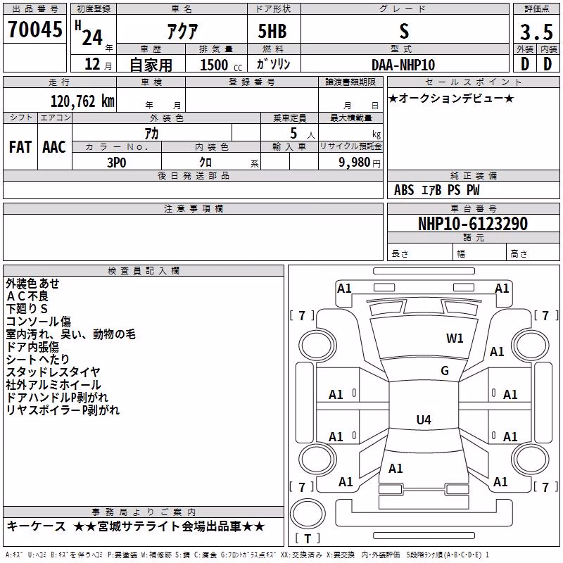 TOYOTA AQUA