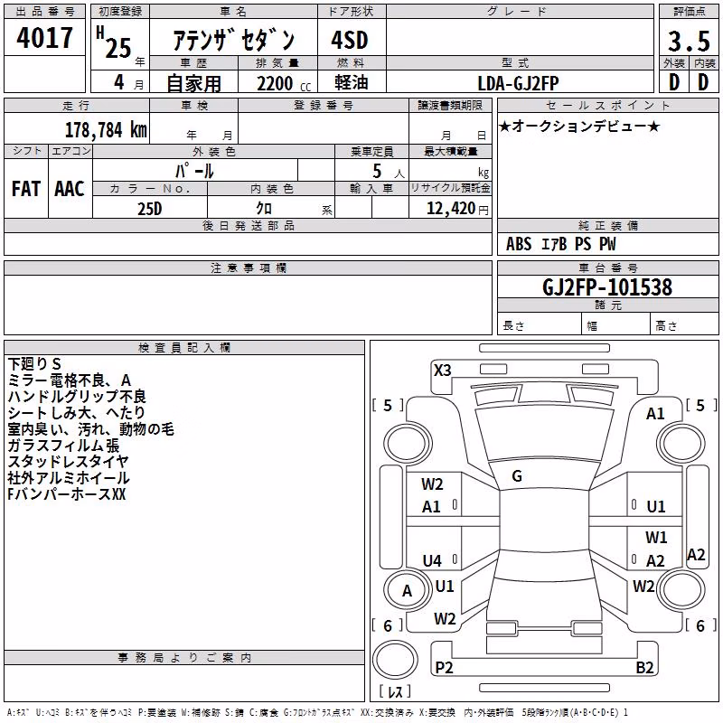 MAZDA ATENZA