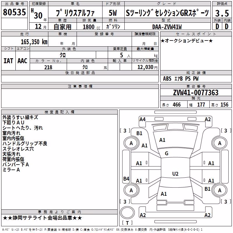TOYOTA PRIUS ALPHA