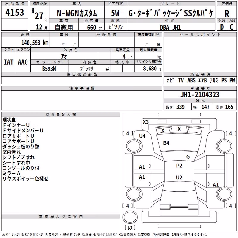 HONDA N-WGN