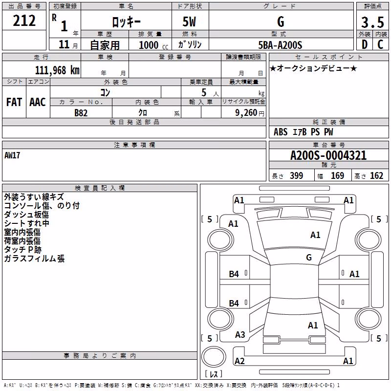 DAIHATSU ROCKY