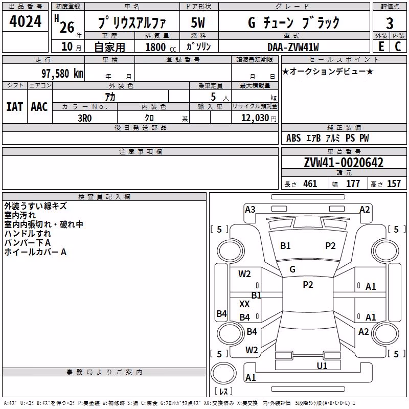 TOYOTA PRIUS ALPHA