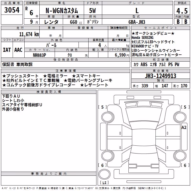 HONDA N-WGN