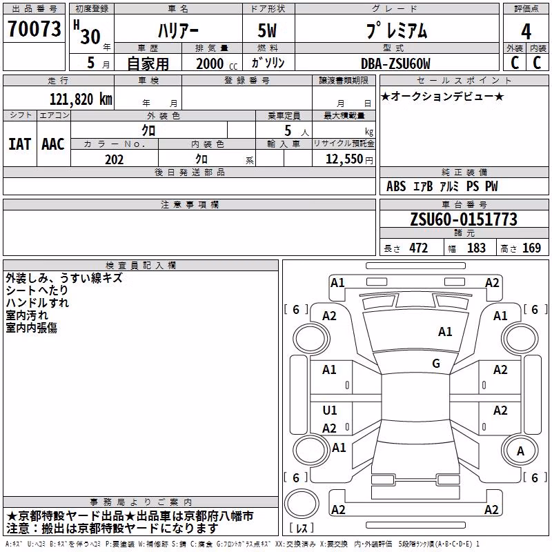 TOYOTA HARRIER