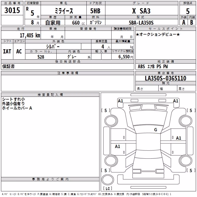 DAIHATSU MIRA E:S
