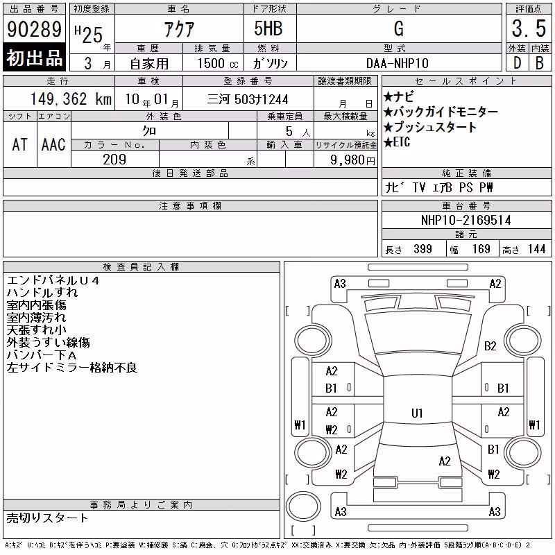 TOYOTA AQUA