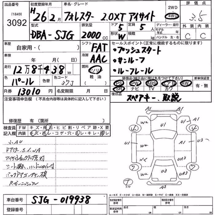 SUBARU FORESTER