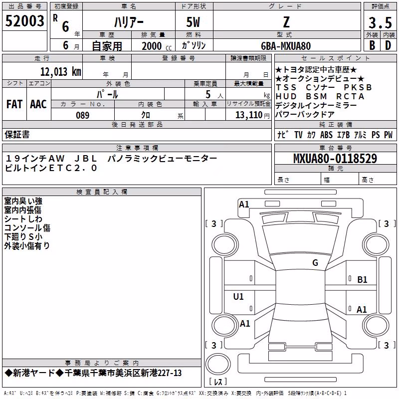 TOYOTA HARRIER