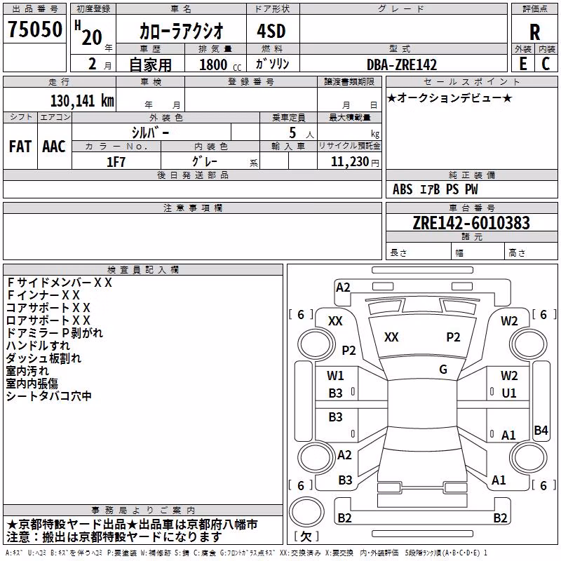 TOYOTA COROLLA AXIO