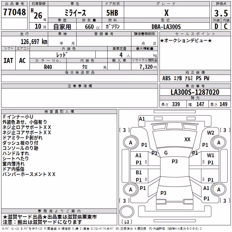 DAIHATSU MIRA E:S