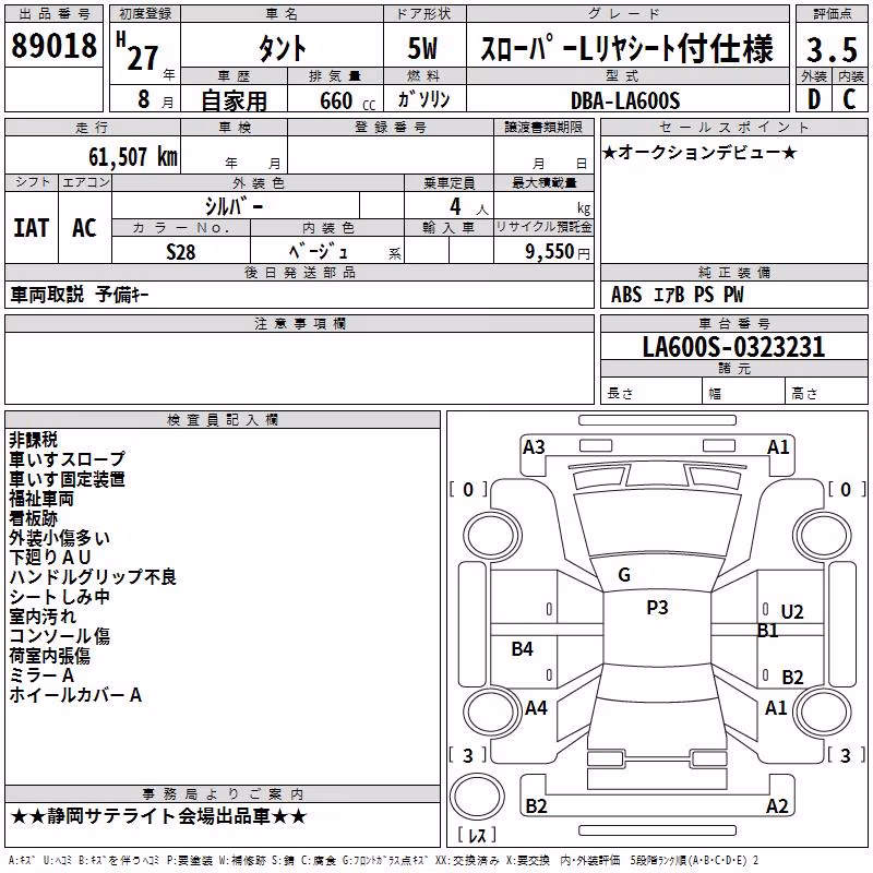 DAIHATSU TANTO