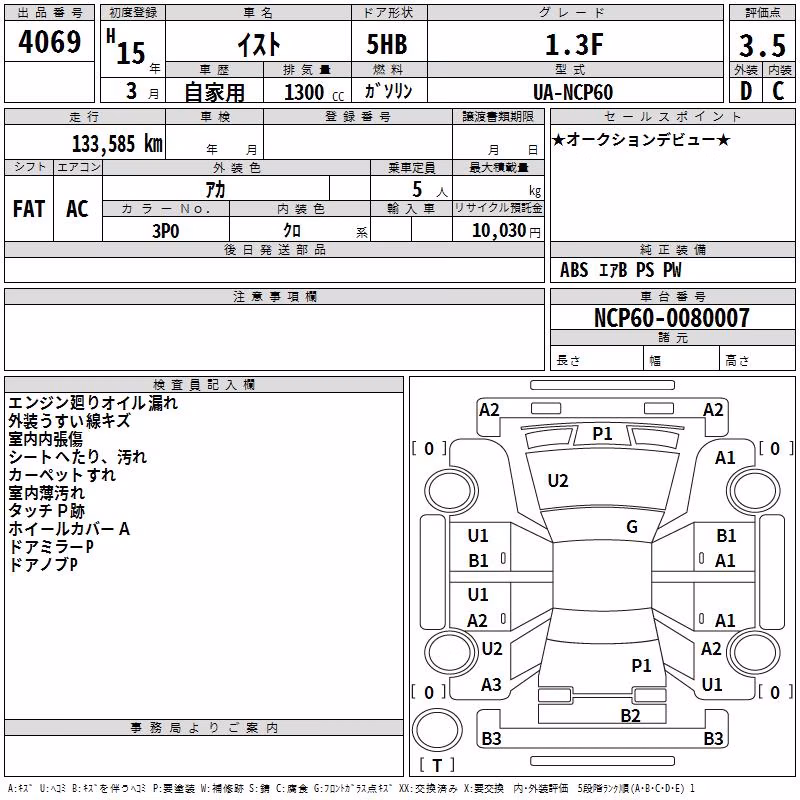 TOYOTA IST