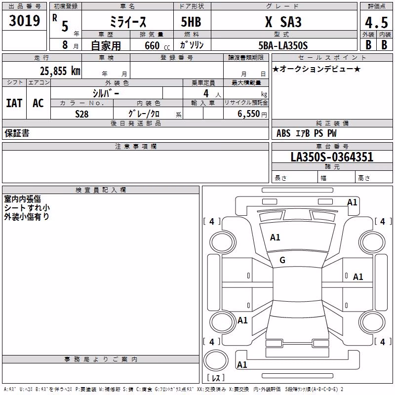 DAIHATSU MIRA E:S