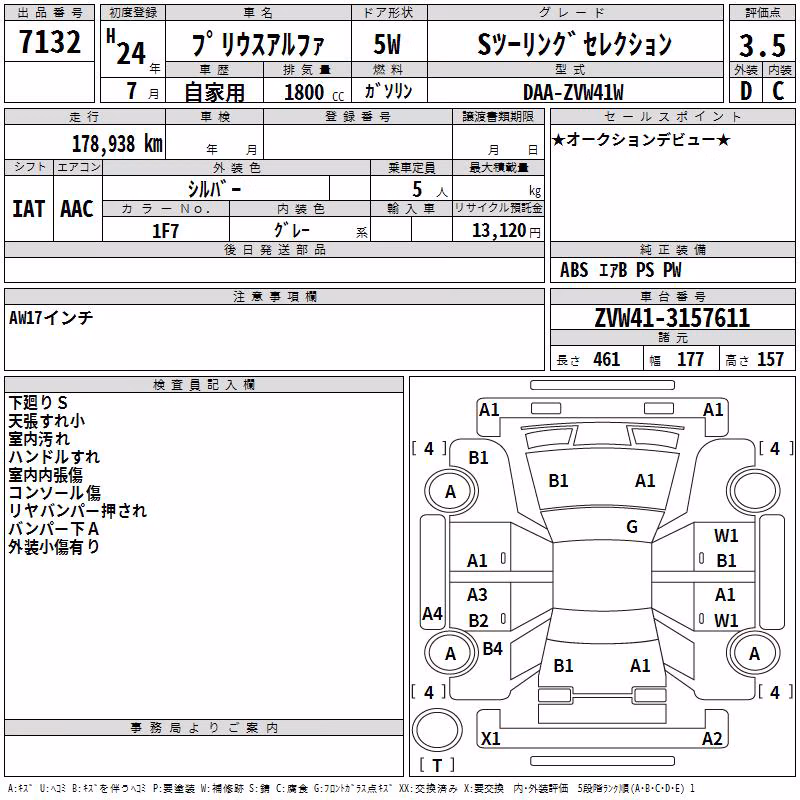 TOYOTA PRIUS ALPHA