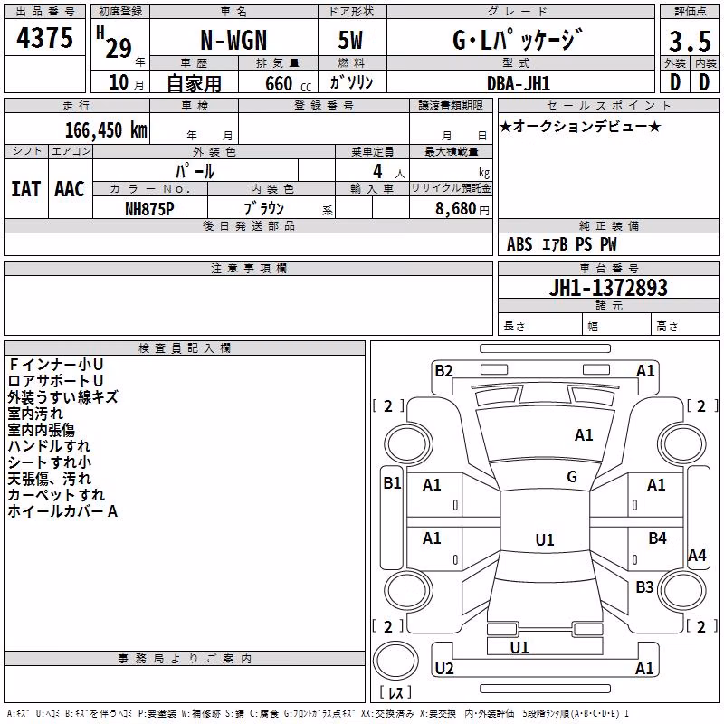 HONDA N-WGN
