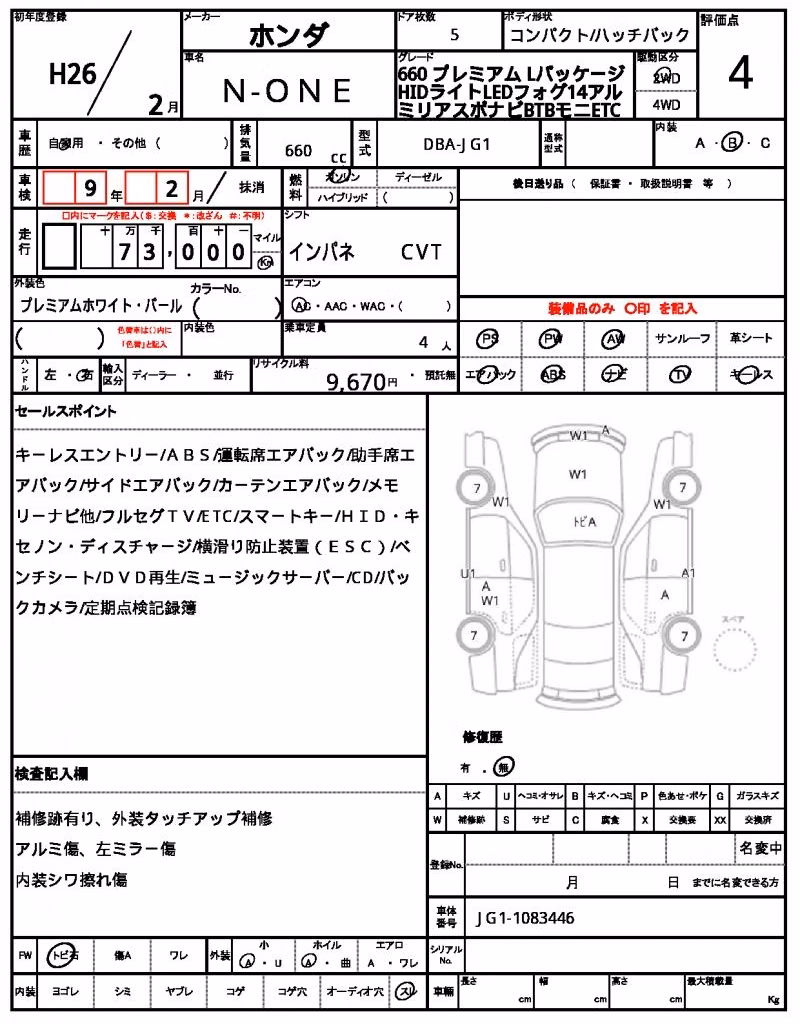 HONDA N-ONE