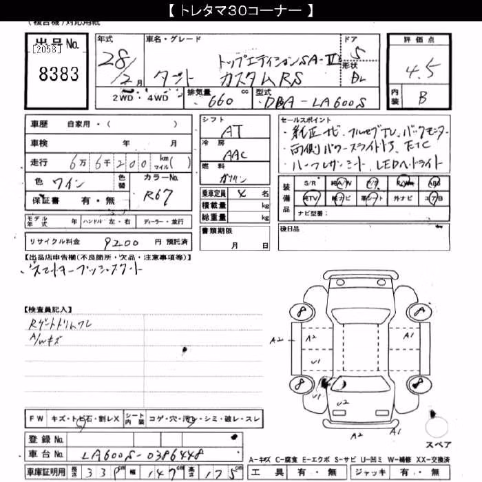 DAIHATSU TANTO
