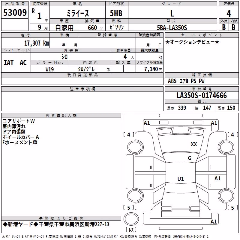 DAIHATSU MIRA E:S