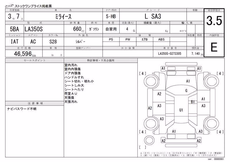 DAIHATSU MIRA E:S