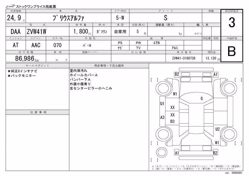 TOYOTA PRIUS ALPHA