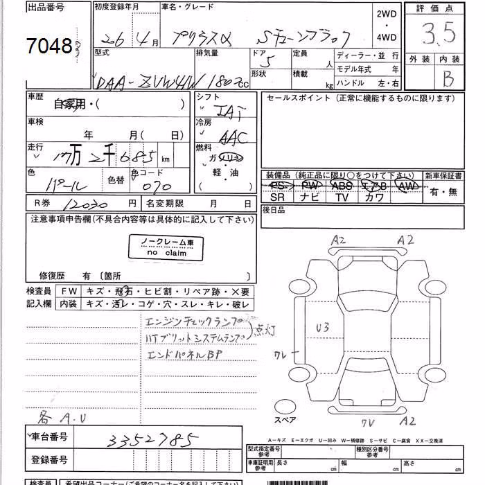 TOYOTA PRIUS ALPHA