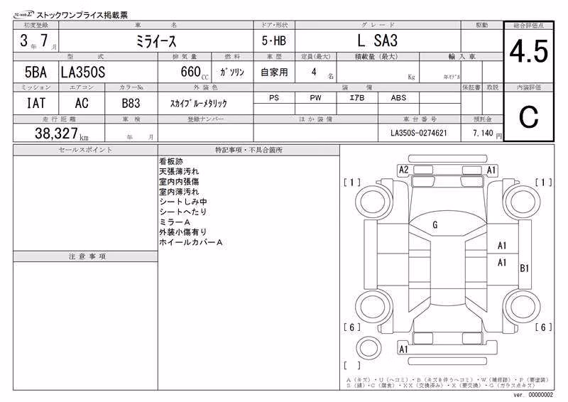 DAIHATSU MIRA E:S