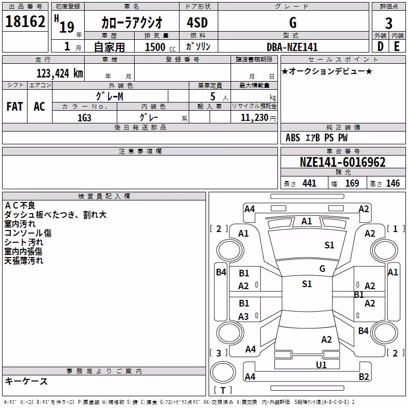 TOYOTA COROLLA AXIO