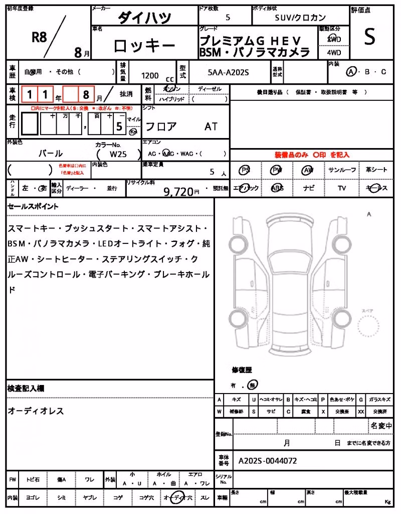 DAIHATSU ROCKY