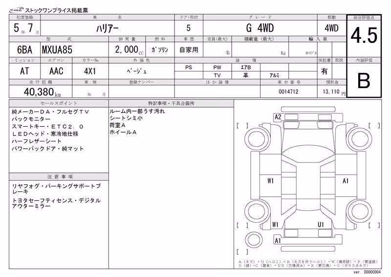 TOYOTA HARRIER