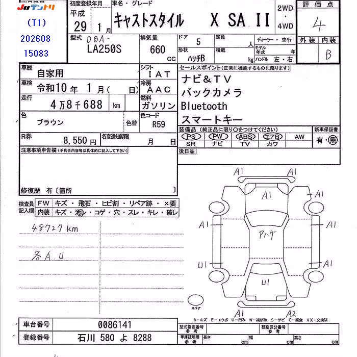 DAIHATSU CAST