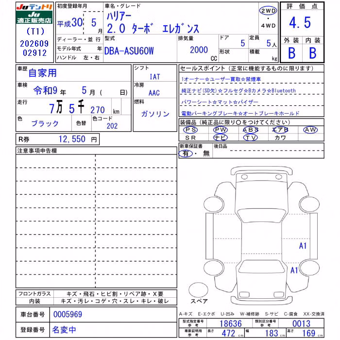 TOYOTA HARRIER