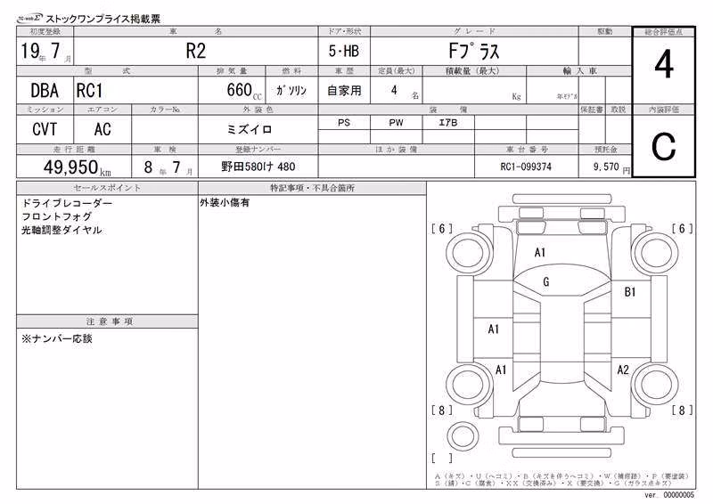 SUBARU R2